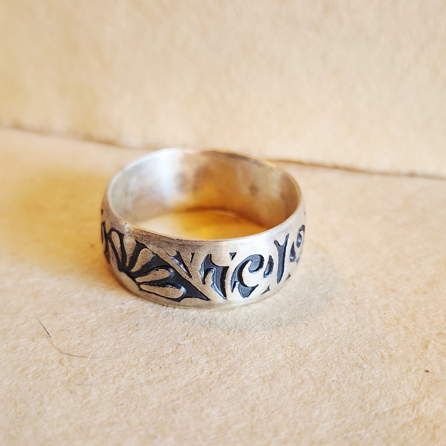 Sultans Garden Sterling Silver Ring US Size 11.5
