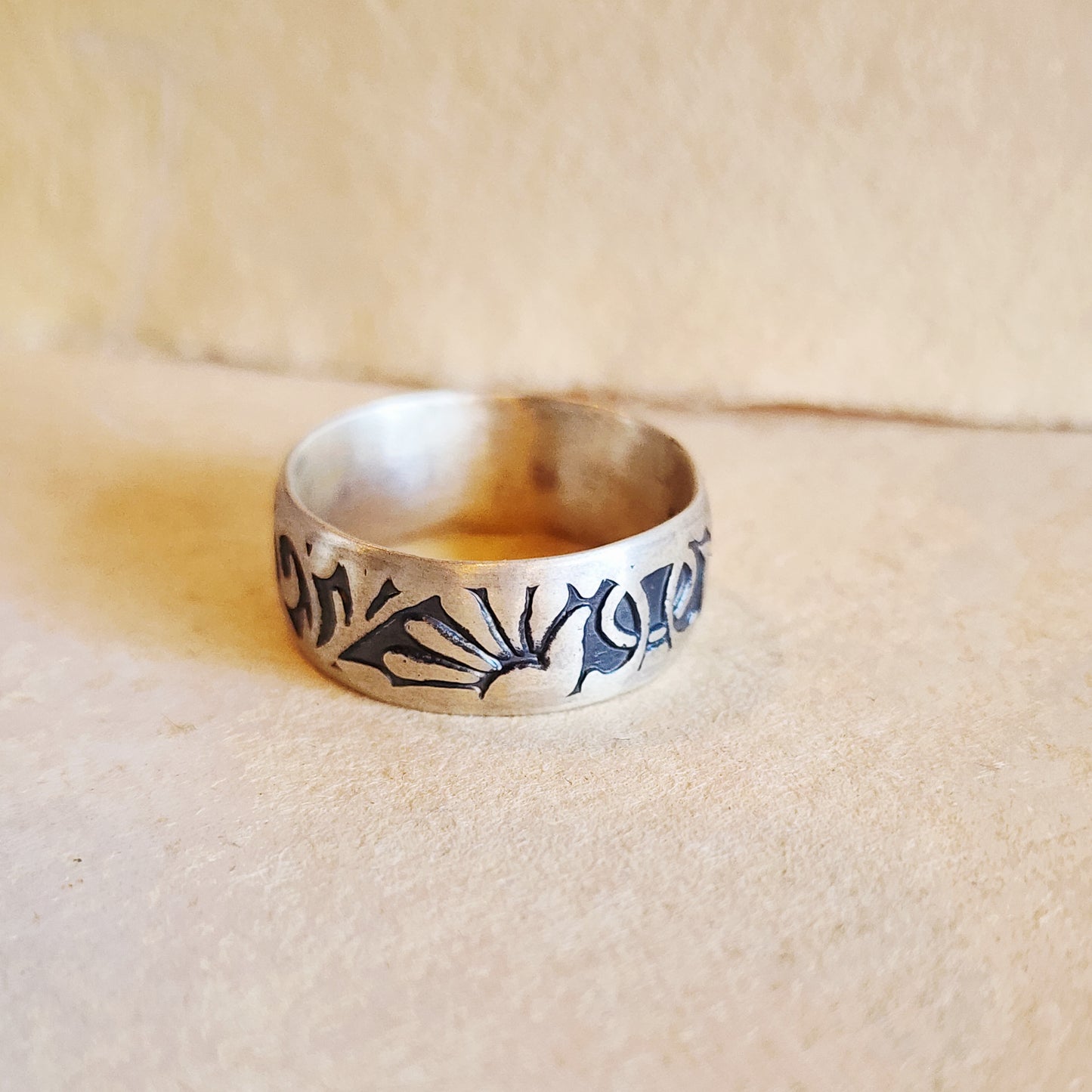 Sultans Garden Sterling Silver Ring US Size 11.5