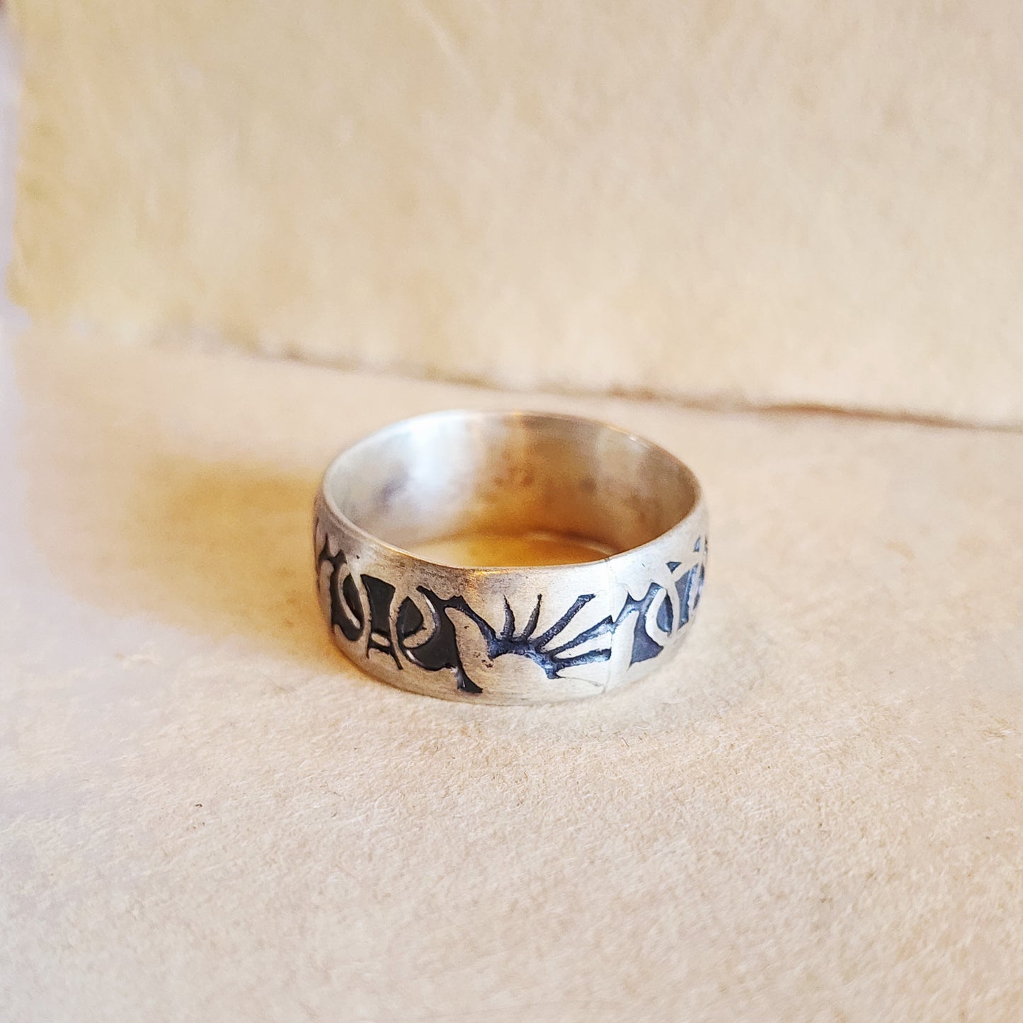 Sultans Garden Sterling Silver Ring US Size 11.5