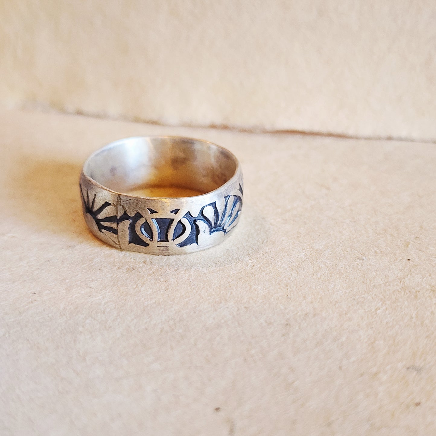 Sultans Garden Sterling Silver Ring US Size 11.5