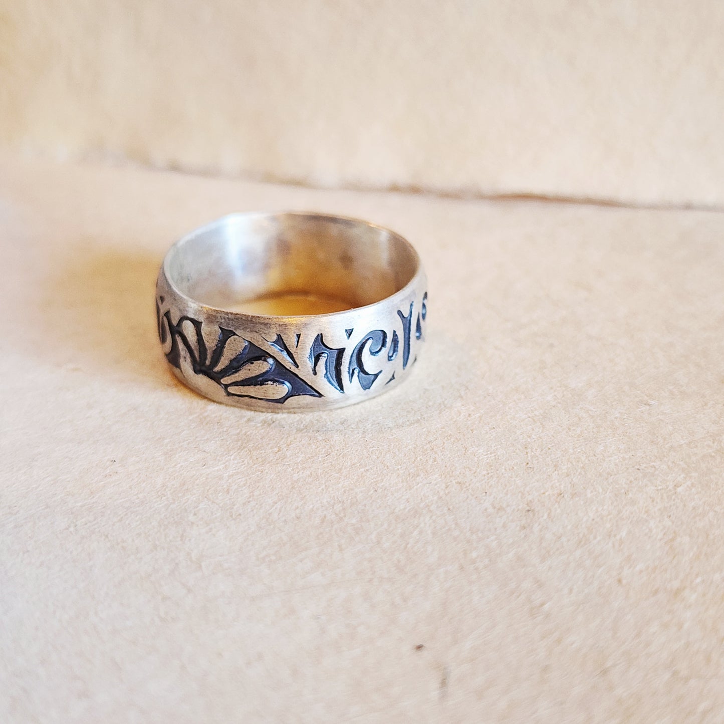 Sultans Garden Sterling Silver Ring US Size 11.5