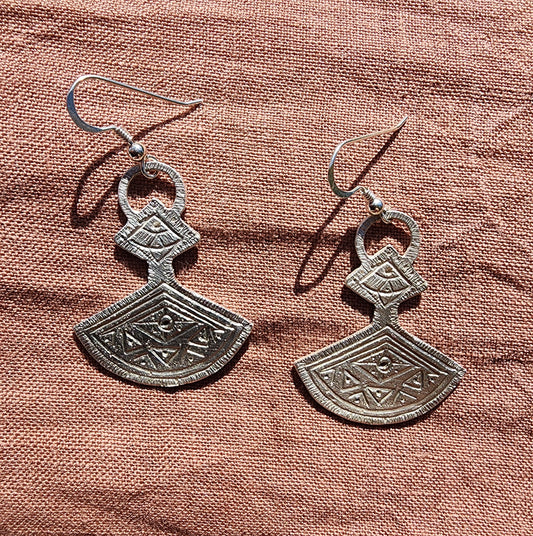 Hydria Earrings in Sterling Silver